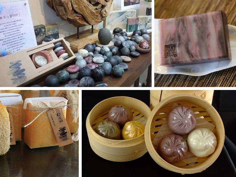 【 以文創 手工皂設計再現 花東著名天然礦石 】 Hualien culture handmade soap design